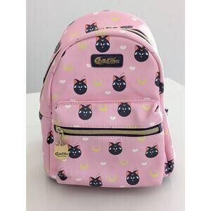 Loungefly Sailor Moon Luna Mini Backpack Pink Blue